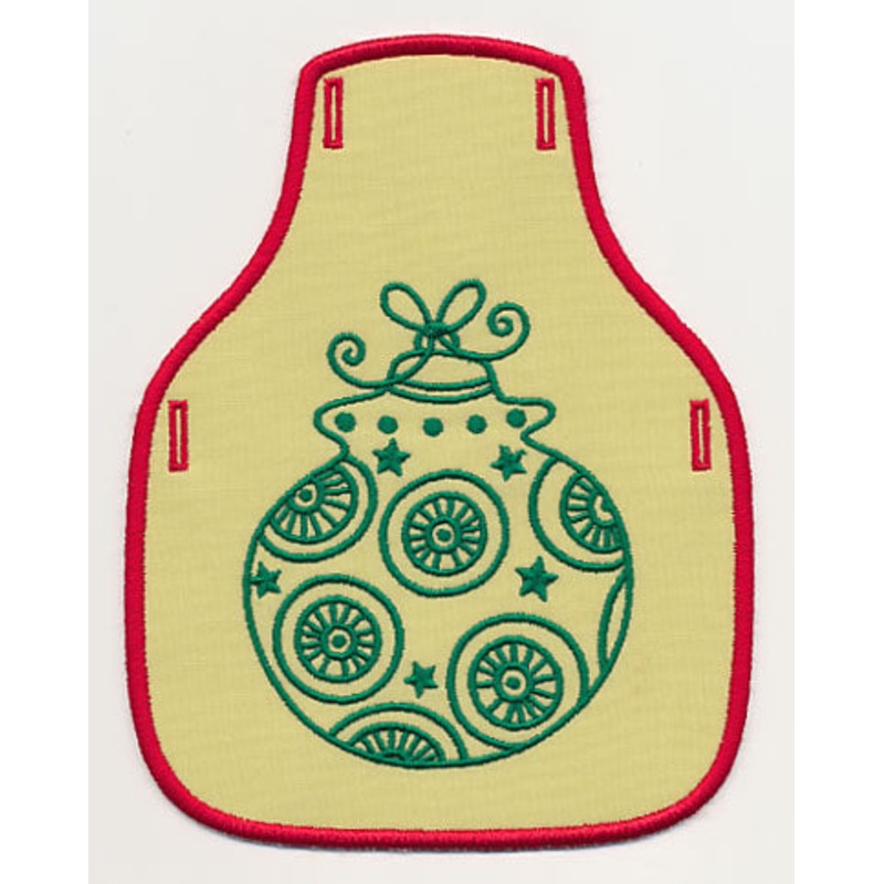 Avant Garde Stars Bottle Apron (In-the-Hoop)