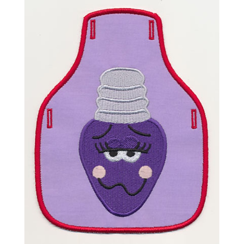 Blushing Light Bottle Apron (In-the-Hoop)