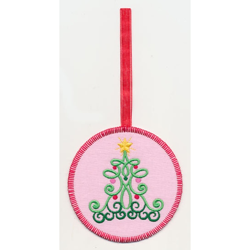 Trim the Tree with Filigree Ornament (In-the-Hoop)