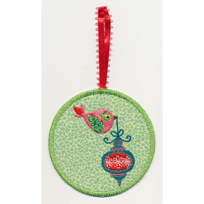 Tweet Christmas 3 Ornament (In-the-Hoop)