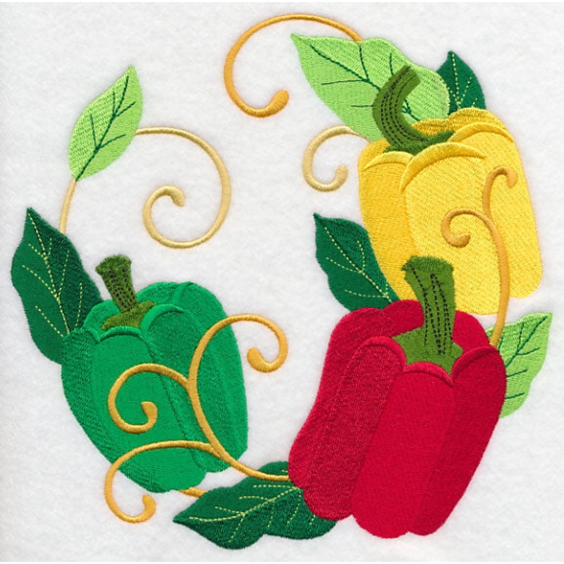 Bell Pepper Wreath|7.72″ x 7.8″ / 196.18mm x 198.12mm|6.91″ x 6.98″ / 175.58mm x 177.33mm|5.86″ x 5.92″ / 148.91mm x 150.39mm|4.82″ x 4.87″ / 122.55mm x 123.74mm|3.82″ x 3.86″ / 97.08mm x 98.04mm|All Sizes