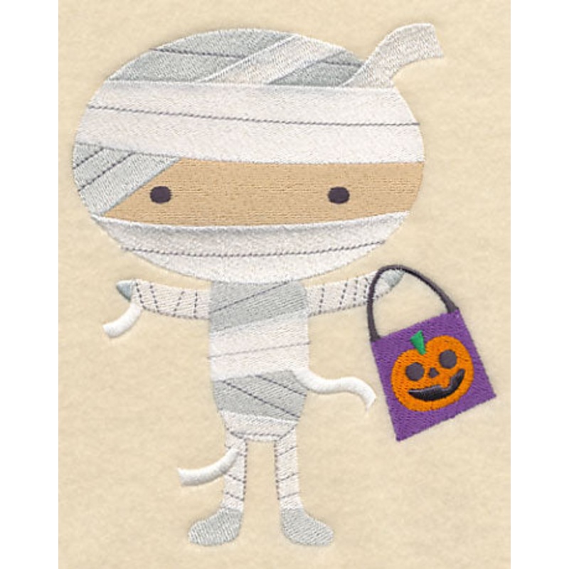 Boo Crew Mummy|5.93″ x 4.86″ / 150.57mm x 123.34mm|3.85″ x 3.16″ / 97.9mm x 80.28mm|All Sizes