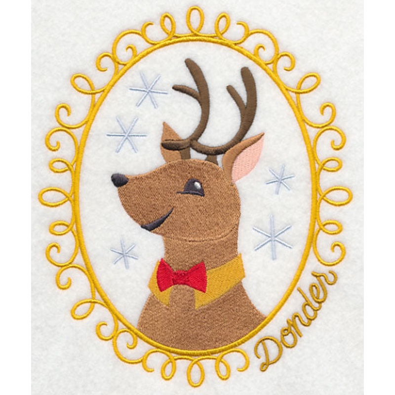 Christmas Cameo – Donder|7.8″ x 6.48″ / 198.18mm x 164.68mm|7.06″ x 5.86″ / 179.2mm x 148.89mm|5.85″ x 4.86″ / 148.63mm x 123.51mm|3.86″ x 3.21″ / 98.1mm x 81.54mm|All Sizes