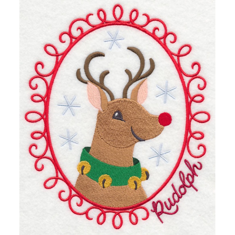 Christmas Cameo – Rudolph|7.8″ x 6.48″ / 198.2mm x 164.68mm|7.06″ x 5.86″ / 179.2mm x 148.89mm|5.86″ x 4.87″ / 148.78mm x 123.62mm|3.89″ x 3.23″ / 98.75mm x 82.08mm|All Sizes