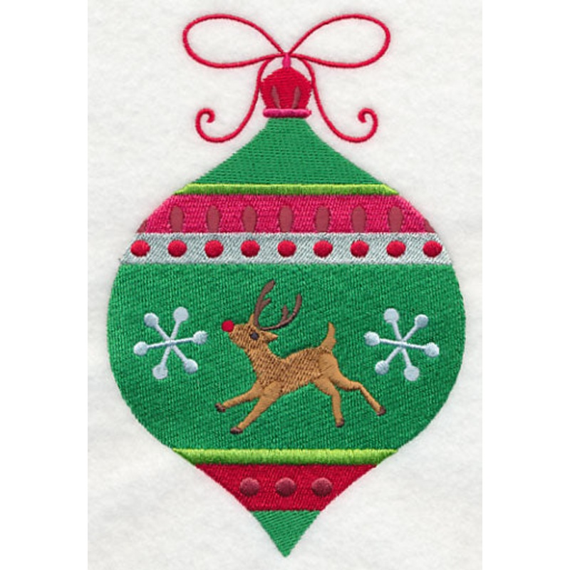 Christmas Ornament with Reindeer