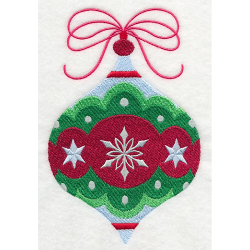 Christmas Ornament with Snowflake