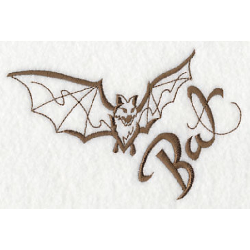 Creepy Halloween Bat|3.09″ x 4.75″ / 78.52mm x 120.74mm|2.34″ x 3.6″ / 59.56mm x 91.54mm|All Sizes