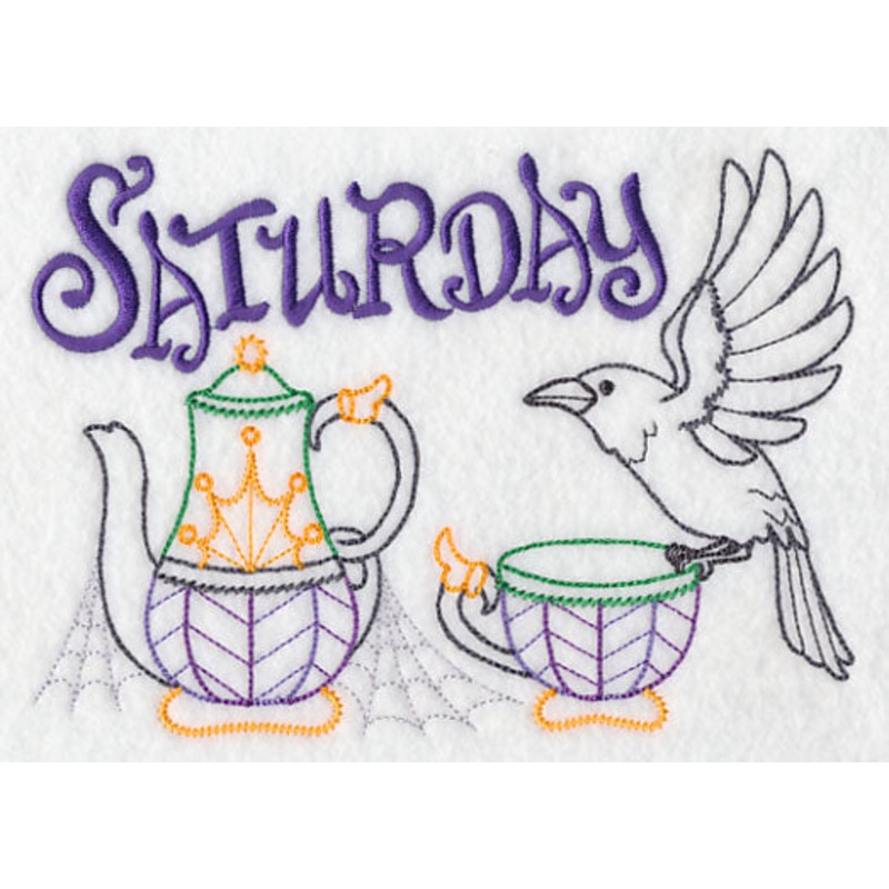 Creepy Tea on Saturday (Vintage)