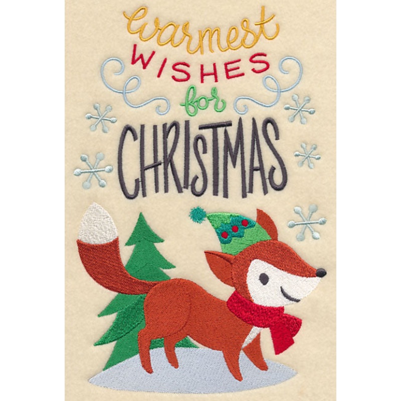 Festive Fox and Christmas Greetings