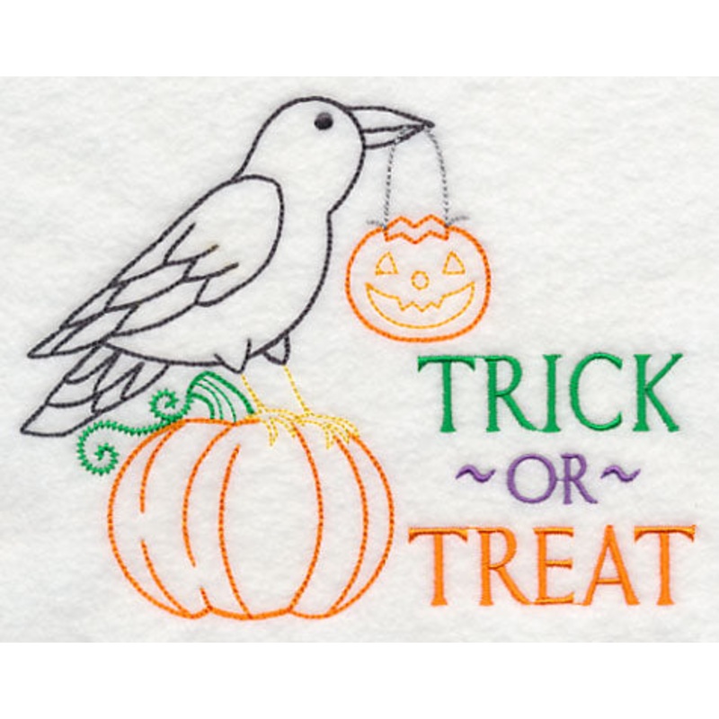 Trick or Treat Crow (Vintage)|4.84″ x 6.29″ / 122.94mm x 159.77mm|2.97″ x 3.85″ / 75.44mm x 97.79mm|All Sizes