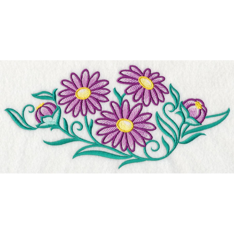 Asters in Whimsy Spray|4.37″ x 9.41″ / 111.06mm x 238.96mm|3.62″ x 7.79″ / 92mm x 197.88mm|3.19″ x 6.86″ / 81.01mm x 174.19mm|All Sizes