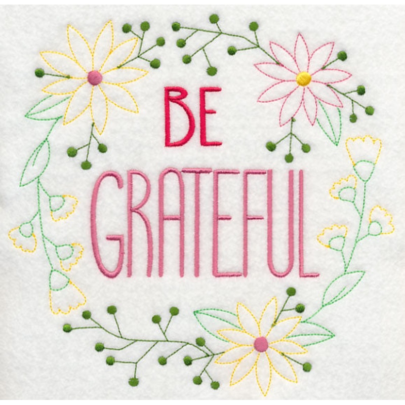 Be Grateful Wreath|7.65″ x 7.79″ / 194.22mm x 197.92mm|6.9″ x 7.03″ / 175.31mm x 178.66mm|5.85″ x 5.97″ / 148.63mm x 151.53mm|4.84″ x 4.93″ / 123.06mm x 125.23mm|3.78″ x 3.84″ / 95.89mm x 97.44mm|All Sizes