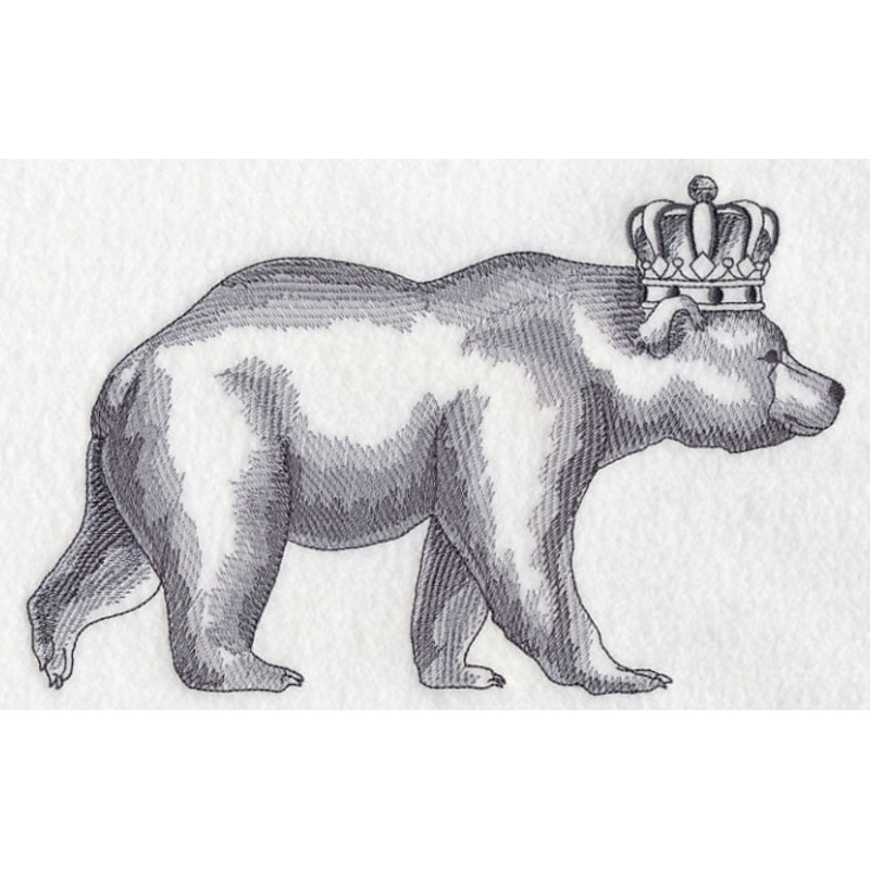 Bear in Crown|5.61″ x 8.85″ / 142.41mm x 224.78mm|4.34″ x 6.85″ / 110.25mm x 174.08mm|2.44″ x 3.85″ / 61.94mm x 97.87mm|All Sizes