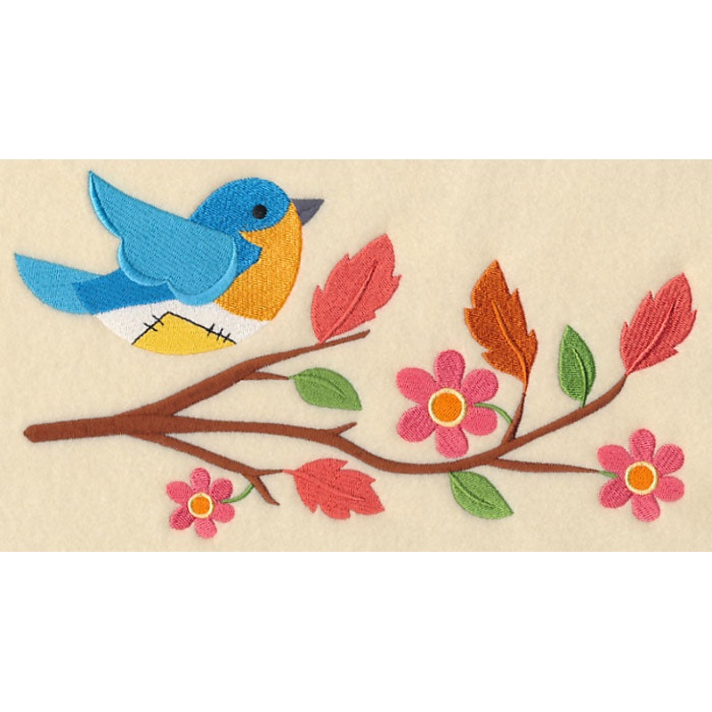 Branching Out with a Crafty Bluebird