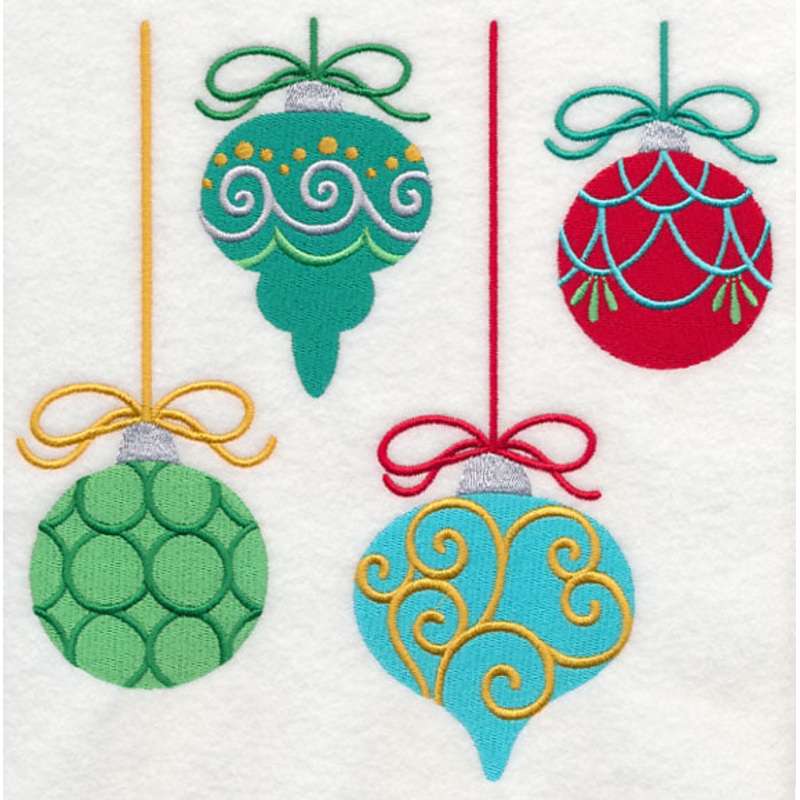 Christmas Ornament Quartet|7.72″ x 7.8″ / 196.08mm x 198.03mm|6.9″ x 6.97″ / 175.21mm x 176.99mm|5.87″ x 5.94″ / 149.17mm x 150.75mm|4.84″ x 4.91″ / 123.02mm x 124.59mm|All Sizes