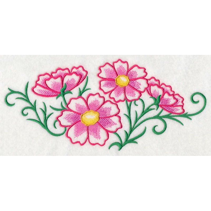 Cosmos in Whimsy Spray|4.31″ x 9.41″ / 109.49mm x 239.07mm|3.58″ x 7.81″ / 90.87mm x 198.35mm|3.14″ x 6.86″ / 79.84mm x 174.29mm|All Sizes