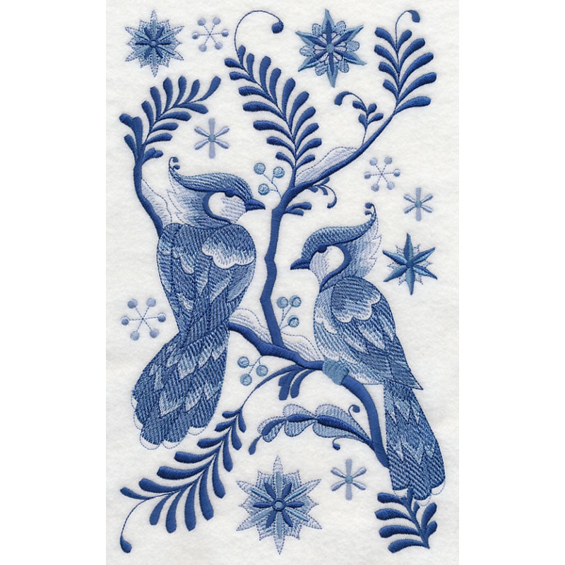 Delft Bluejays in Winter|11″ x 6.58″ / 279.51mm x 167.08mm|9.4″ x 5.62″ / 238.87mm x 142.77mm|7.8″ x 4.66″ / 198.19mm x 118.33mm|6.85″ x 4.1″ / 174.09mm x 104.06mm|All Sizes