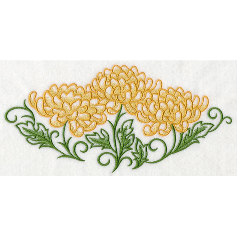 Spider Mums in Whimsy Spray|4.51″ x 9.41″ / 114.57mm x 239.09mm|3.74″ x 7.8″ / 94.98mm x 198.19mm|3.29″ x 6.86″ / 83.55mm x 174.31mm|All Sizes