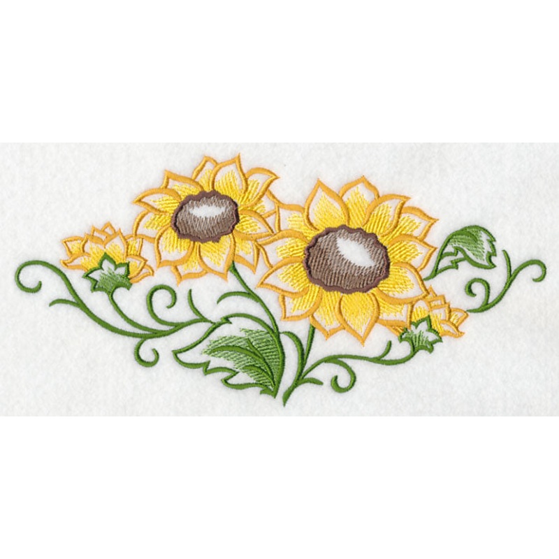 Sunflowers in Whimsy Spray|4.54″ x 9.41″ / 115.37mm x 239.08mm|3.77″ x 7.81″ / 95.78mm x 198.43mm|3.31″ x 6.86″ / 84.15mm x 174.3mm|All Sizes