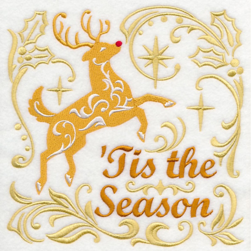 Tis the Season Reindeer|7.82″ x 7.81″ / 198.54mm x 198.44mm|6.92″ x 6.91″ / 175.68mm x 175.57mm|5.87″ x 5.86″ / 149.02mm x 148.9mm|4.87″ x 4.86″ / 123.62mm x 123.5mm|3.87″ x 3.87″ / 98.34mm x 98.34mm|All Sizes