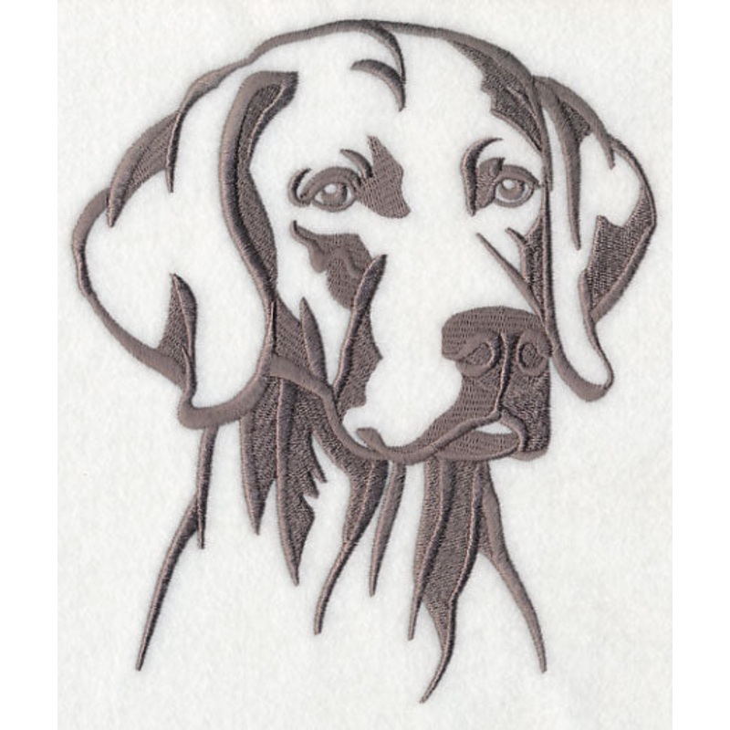 Weimaraner Silhouette|6.88″ x 5.86″ / 174.63mm x 148.91mm|5.7″ x 4.86″ / 144.81mm x 123.51mm|3.86″ x 3.29″ / 97.96mm x 83.61mm|All Sizes