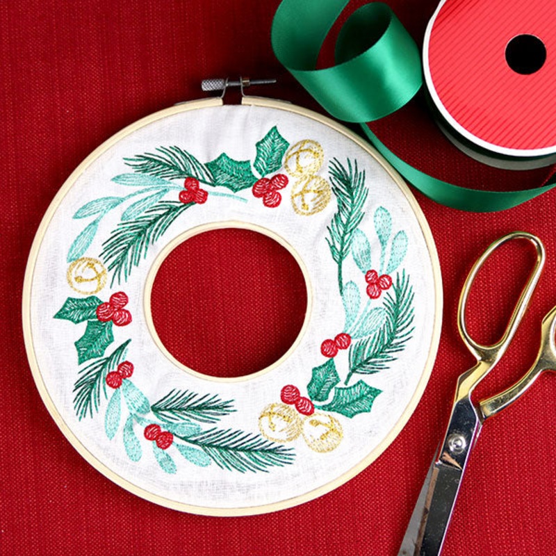 Bells & Boughs Christmas Wreath