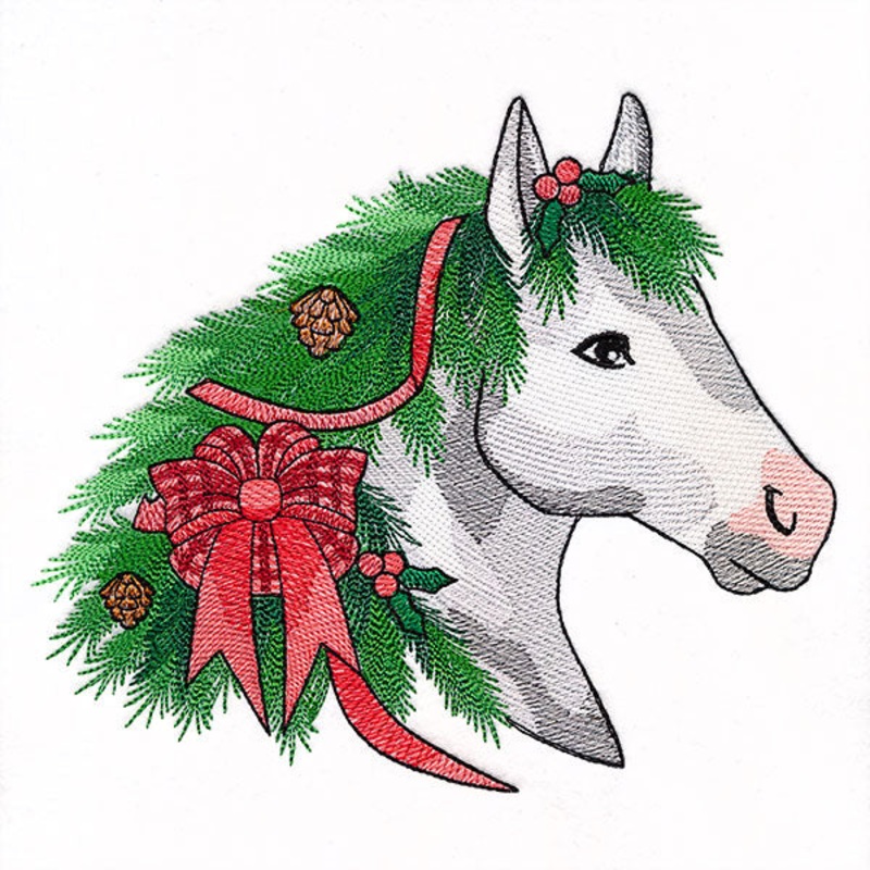 Christmas Elements Horse|6.63″ x 7.8″ / 168.51mm x 198.1mm|5.85″ x 6.88″ / 148.59mm x 174.67mm|4.85″ x 5.7″ / 123.19mm x 144.78mm|All Sizes