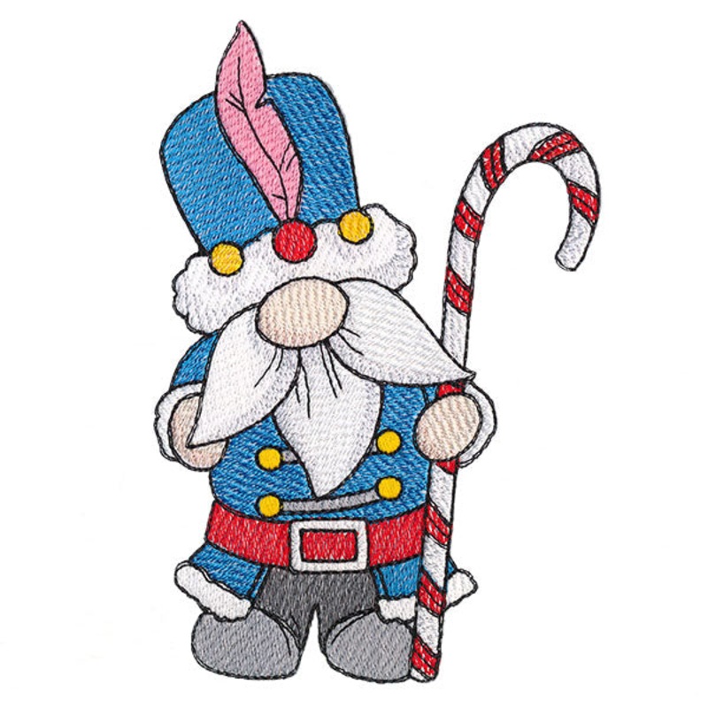 Christmas Nutcracker Candy Cane Gnome