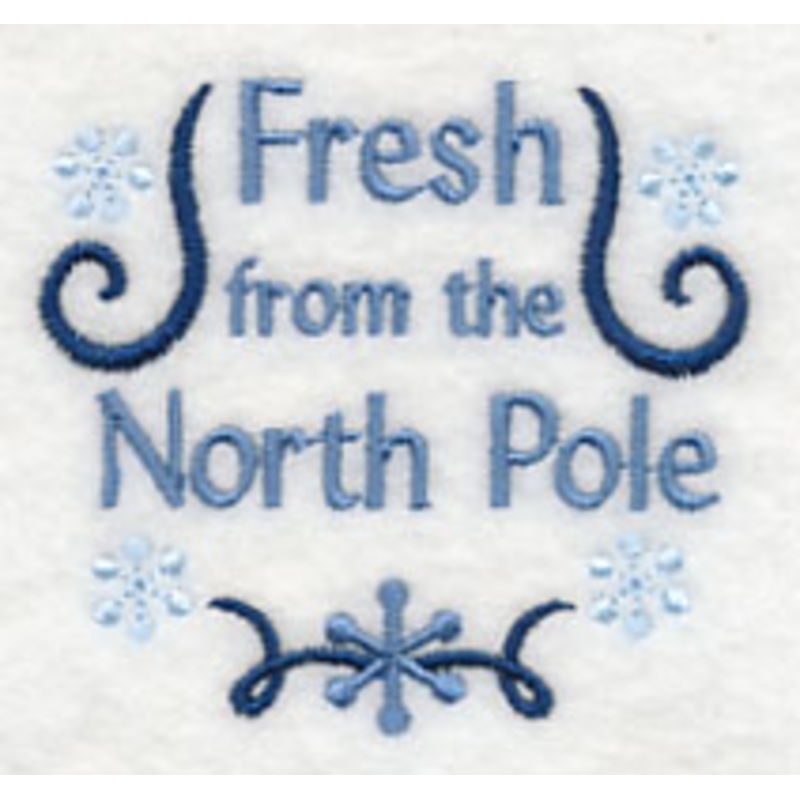 Fresh from the North Pole Jar Cover