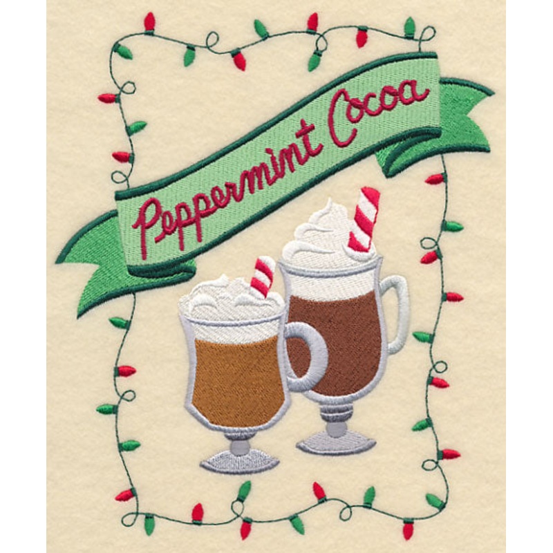 Sweet Christmas Peppermint Cocoa