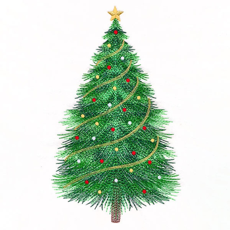 Textured and Lovely Christmas Tree