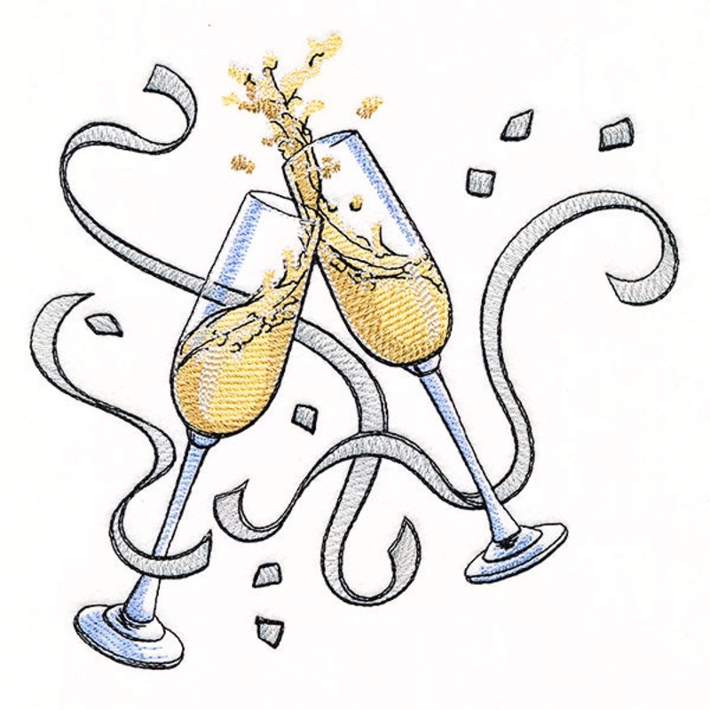 Celebrate Champagne|6.74″ x 6.85″ / 171.11mm x 173.97mm|5.76″ x 5.86″ / 146.23mm x 148.75mm|4.78″ x 4.86″ / 121.38mm x 123.52mm|All Sizes
