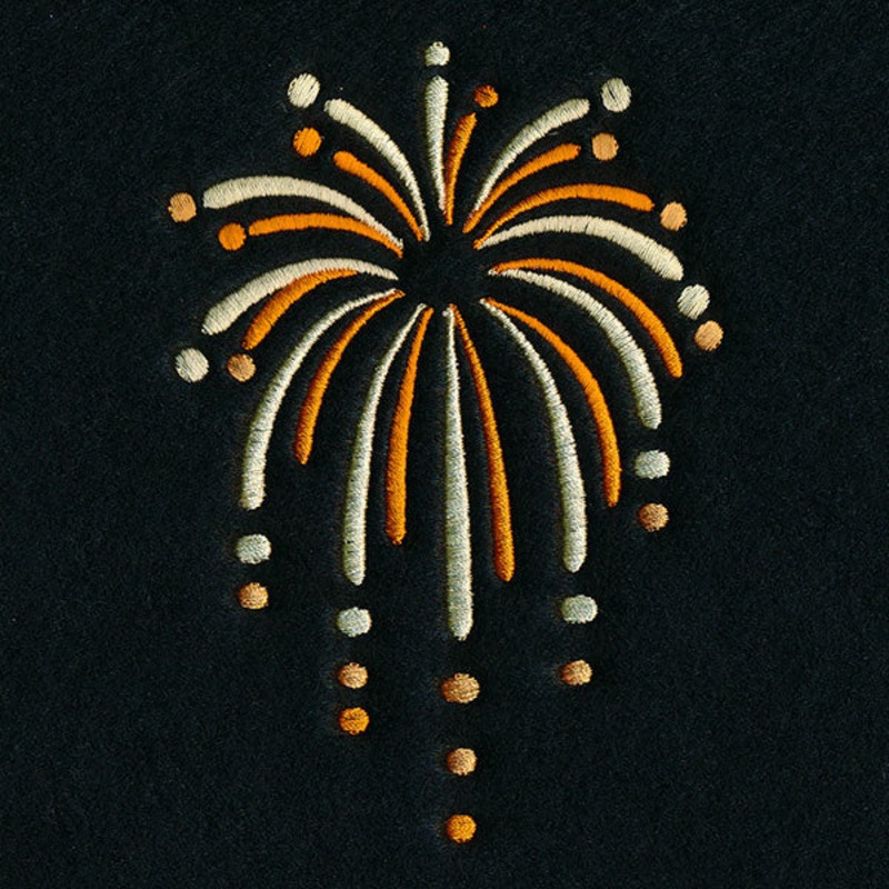 Firework Burst|4.85″ x 3.38″ / 123.2mm x 85.81mm|3.8″ x 2.65″ / 96.49mm x 67.26mm|All Sizes