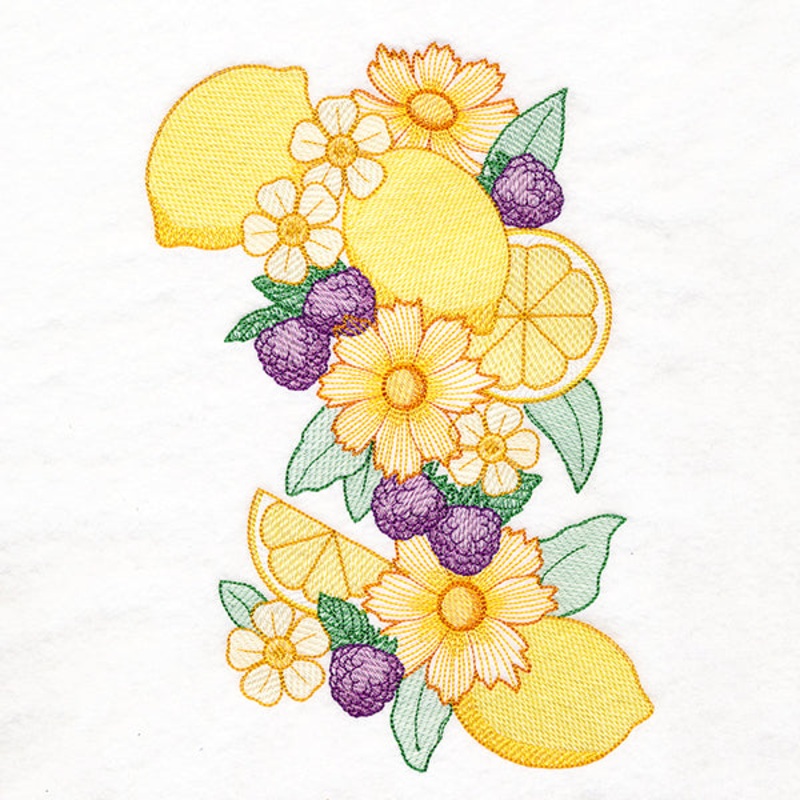 Summer Fruit Garden – Lemons|9.85″ x 6.85″ / 250.13mm x 173.92mm|7.8″ x 5.42″ / 198.08mm x 137.63mm|6.85″ x 4.76″ / 173.98mm x 120.9mm|All Sizes