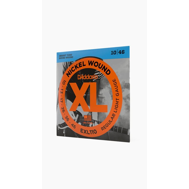 D’Addario EXL110 10-46 Electric Nickel Wound Strings