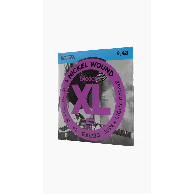 D’Addario EXL120 09-42 Electric Nickel Wound Strings