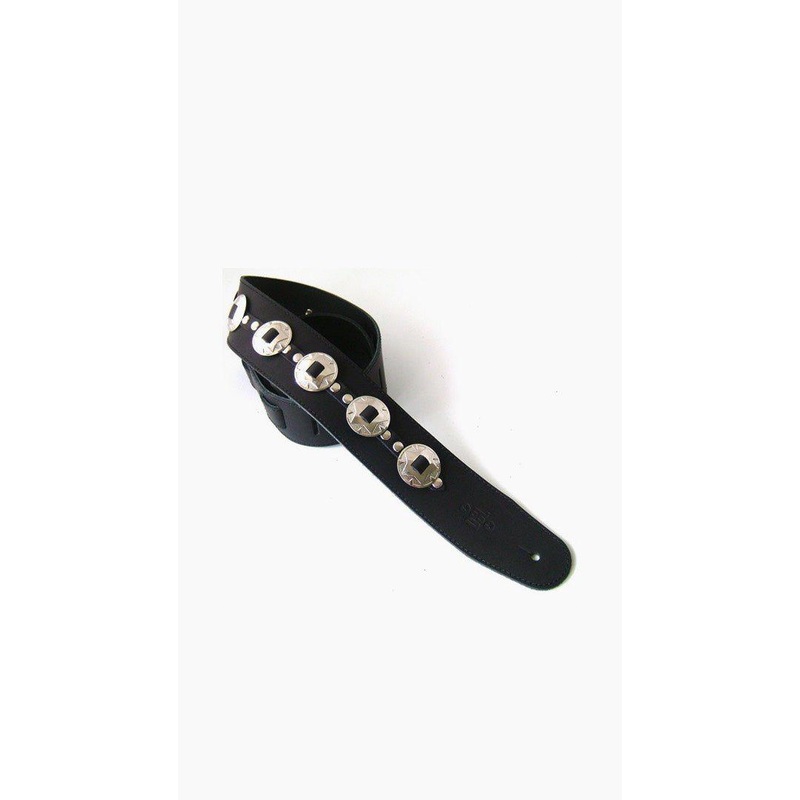 DSL Concho Black Star Guitar Strap