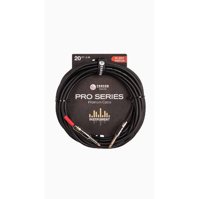 Carson Pro Series Instrument Cable 20ft