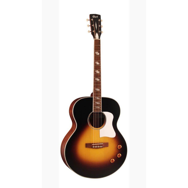Cort CJ-RETRO Jumbo Acoustic Electric Guitar