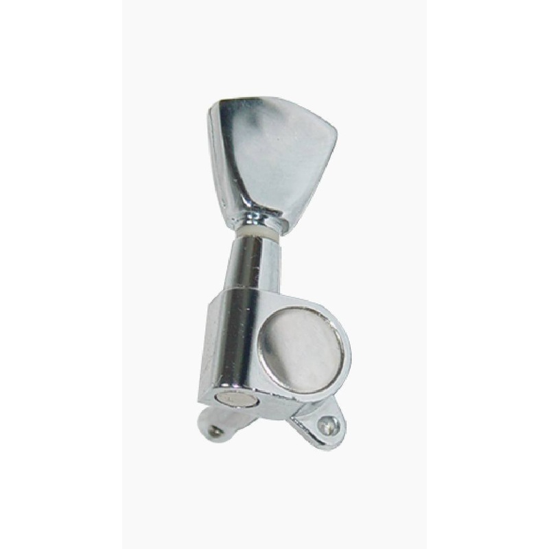 Dr. Parts Chrome Plated Machine Heads Tulip Style 6 Pack