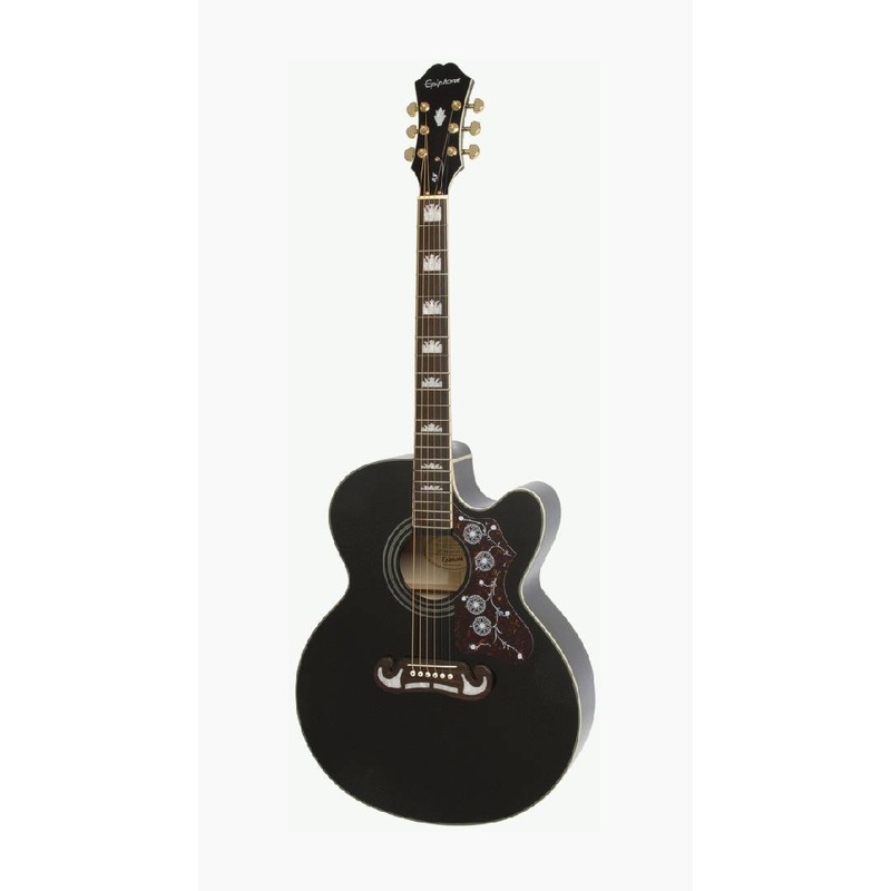 Epiphone J200EC Studio Black
