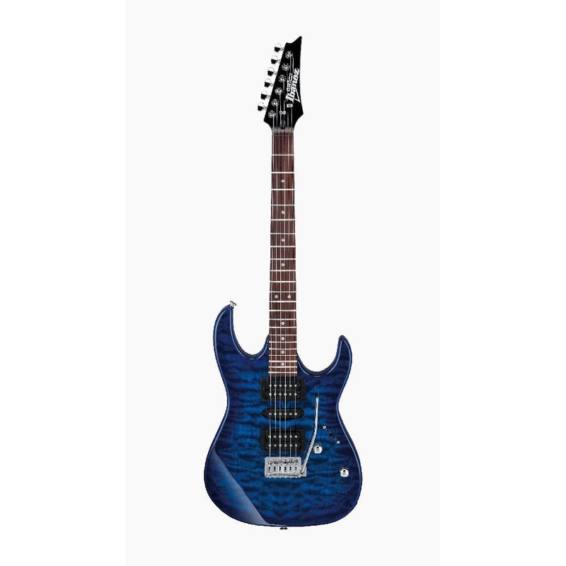 Ibanez GRX70QA Blue Electric Guitar