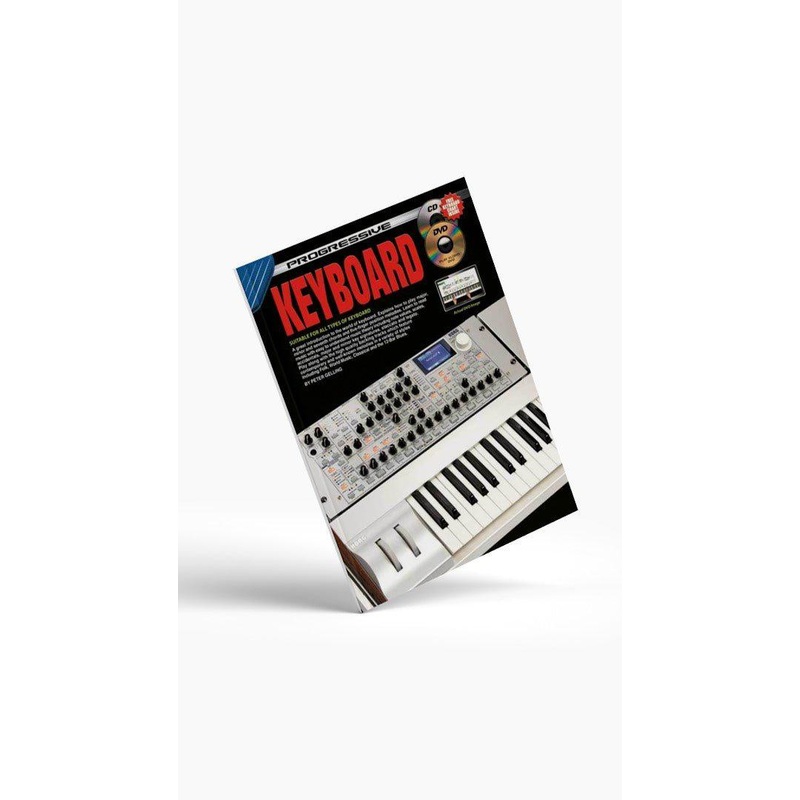 Progressive Keyboard Book/CD/DVD