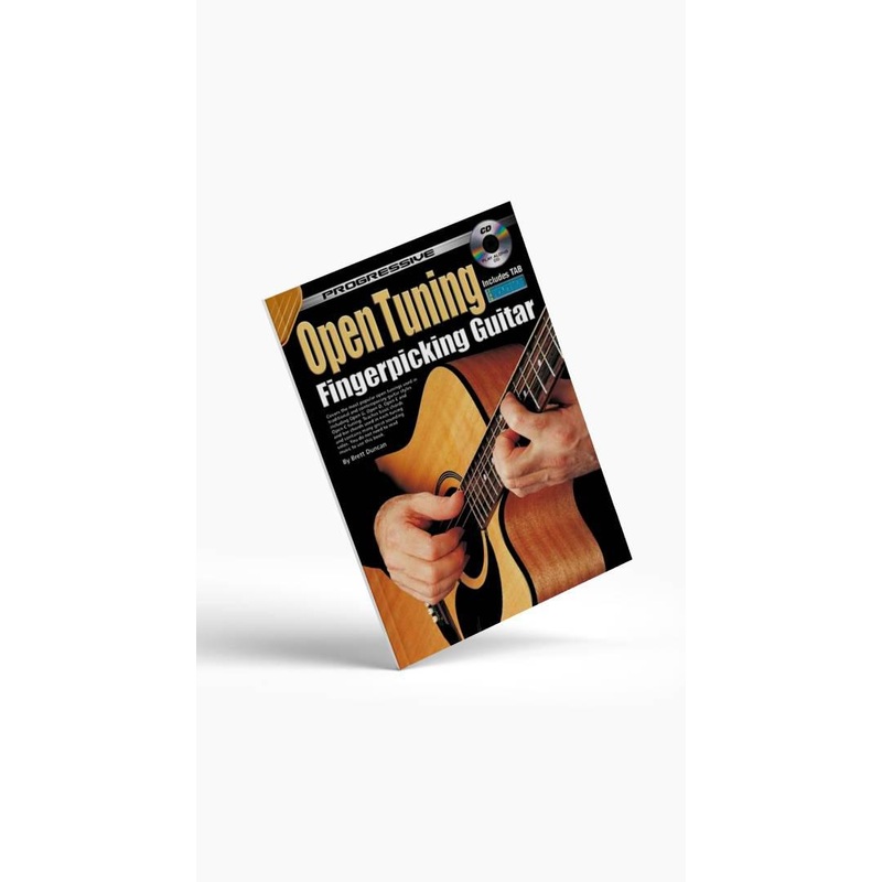 Progressive Open Tuning Fingerpicking Guitar Book/CD