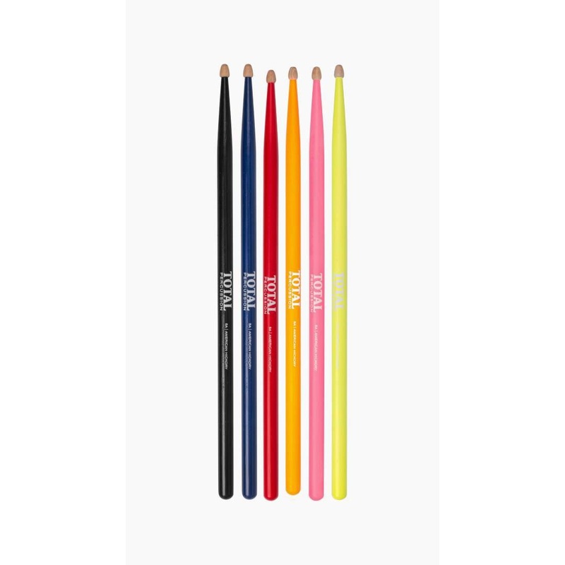 Total Percussion 5A Coloured Drumsticks