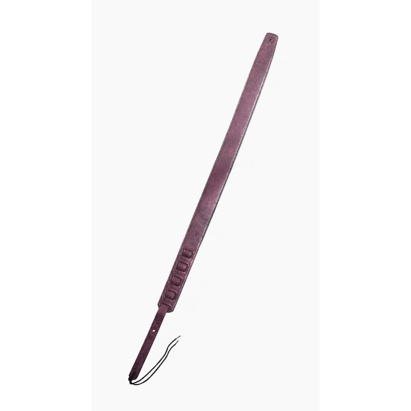 XTR Top Grain Leather Guitar Strap Burgundy