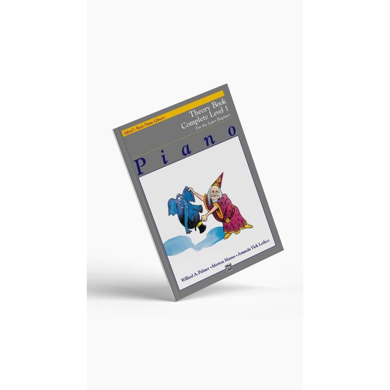 Alfred’s Basic Piano Library Late Beginner Theory Book