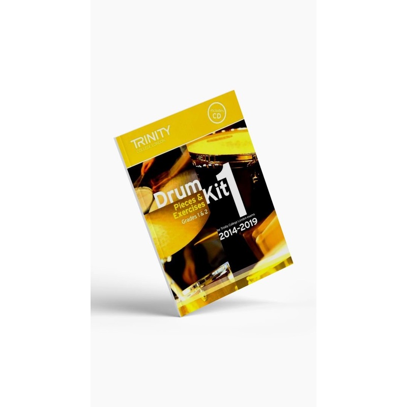 Trinity Drum Kit Exam Pieces & Excersises 2014-2019 Book 1 & 2