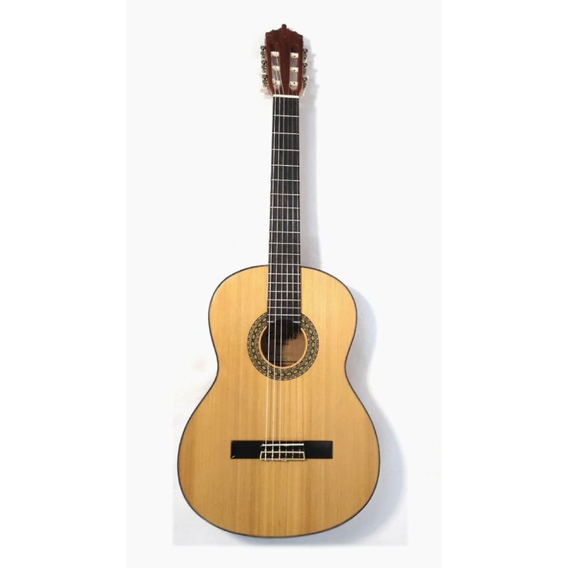 Caraya Solid Top Nylon String Classical Guitar Natural