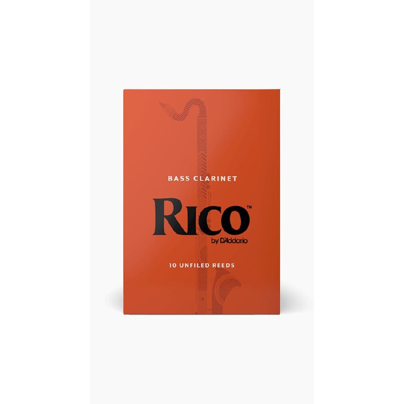Rico Bb Bass Clarinet Reeds 10 Pack